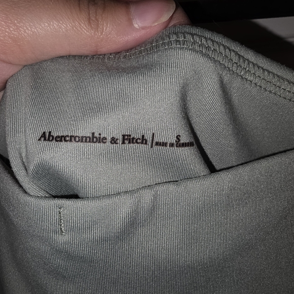 Abercrombie & Fitch Green Leggings - Picture 3 of 6
